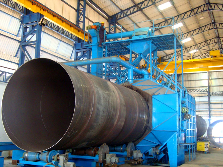 钢管内外壁抛丸机